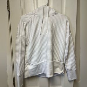 Nike Women's Dri-Fit Training Hoodie | Small | White Pullover | Comfortable